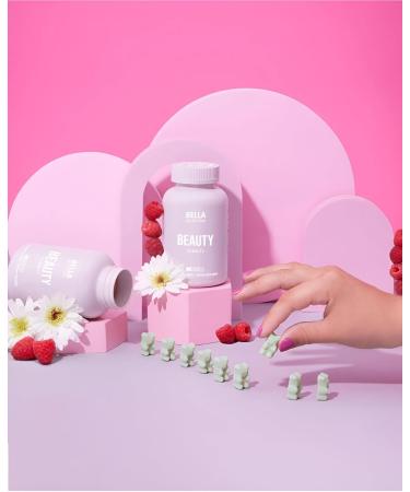 Bella All Natural Beauty Hair Gummies - Buy Online on GoSupps.com