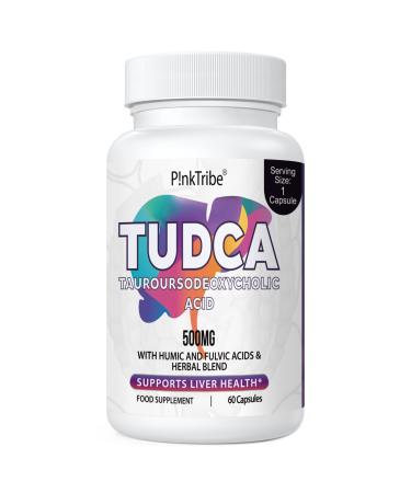 TUDCA 500mg Tauroursodeoxycholic Acid with Humic and Fulvic Acids Beet Root and More Tudca Bile Salt Supplement for Liver Liver Health Digestion Detox and Repair (Pack of 1)