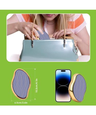 SKSOYT Upgraded Nano Crystal Hair Eraser - Gentle Hair Remover for Women and Men - Skin Exfoliation - Works on Arms, Back, Legs - Easy to Use - Perfect Gift (Gold) - Buy Online on GoSupps.com