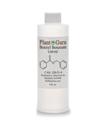 Benzyl Benzoate USP Grade Liquid 8 fl. oz. - Great for Fragrance/Aroma Compounds Cosmetics Hair & Scalp Products.