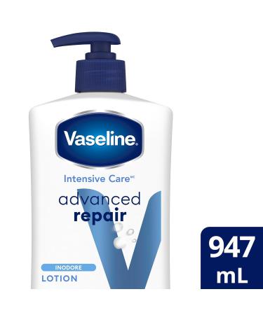 Vaseline Intensive Care Advanced Repair Lotion 32 oz - Unscented Hand & Body Moisturizer for Dry Skin | Shop Internationally - Buy Online on GoSupps.com