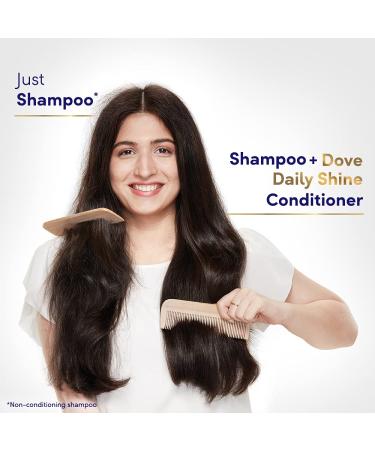 Dove Hair Therapy Daily Shine Conditioner 80ml - International Shipping Available | Best Hair Care for Radiant Shine - Buy Online on GoSupps.com
