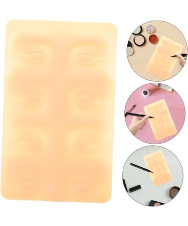 FOMIYES 2pcs Eye Brow Shaping Kit Eyeliner Practice Skin Eyeliner Skin Fake Leather Eyebrow Lines 3d Suite - Buy Online on GoSupps.com