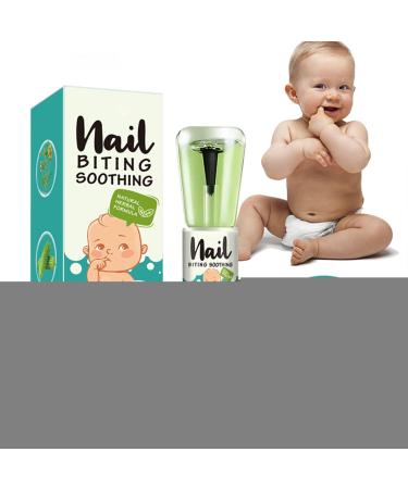 Anti Nail Biting Polish - Stop Nail Biting - Nail Biting Prevention for Teenagers & Adults - Nail Care Bitter Taste Safe Natural Plant Extract