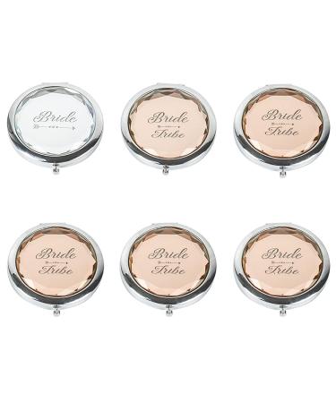JEKUGOT Makeup Mirror for Bachelorette Parties Bridal Showers Team Brides Bridesmaids 6 Pocket Sizes 6-Piece - Buy Online on GoSupps.com