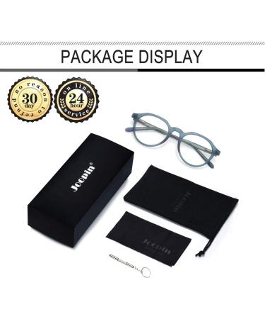 Joopin Blue Light Filter Glasses for Men & Women | Stylish Vintage Gaming & Computer Glasses | Reduces Eye Strain & Digital Fatigue - Buy Online on GoSupps.com