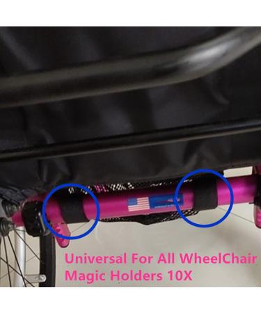 BrightFootBook Universal Mesh Under-Shelf Cargo Net for Wheelchairs bathchairs 43x40cm(17x15.7in) Storage Net Pocket - Buy Online on GoSupps.com