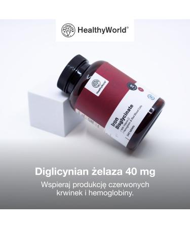 Be Healthy Group doo Iron Bisglycinate 40 mg With Vitamin C 240 Tablets 8month supply Without GMO and Without Artificial Colors 40 mg Iron 40 mg Vitamin C Highest Quality - Buy Online on GoSupps.com