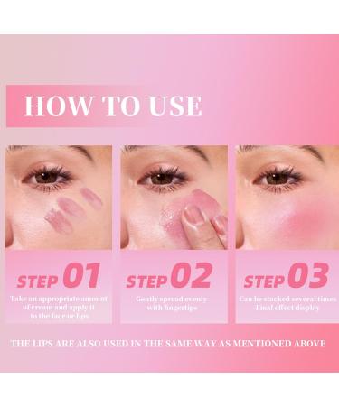 Black Women's Blush Color Changing Black Blush - Black Cream Blush - Blush and Lip Shade Oil-Free Nude Makeup Temperature Changing for Cheeks and Lips - Buy Online on GoSupps.com