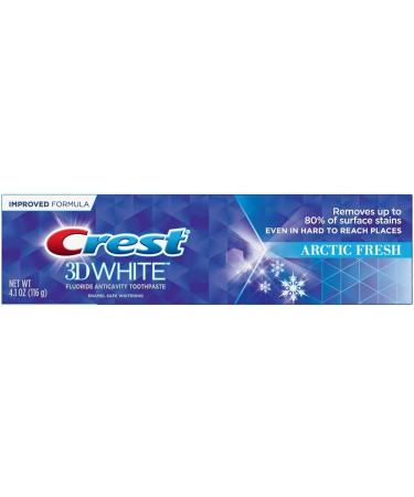 Buy Crest 3D White Toothpaste Arctic Fresh 4.8oz - International Shipping Available - Buy Online on GoSupps.com