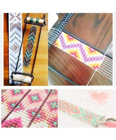 Garosa Bead Loom Kit for Beginners - DIY Handmade Weaving & Beading Set for Jewelry - Knitting Tool & Accessories - Buy Online on GoSupps.com