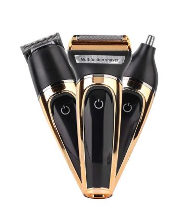 3 In 1 Hair Clippers For Men Waterproof With Quiet Multi-Functional Electric Hair Beard Shaver Precision Nose Hair Trimmer For Beard & Mustache Trimmers Trimmer Usb Charging