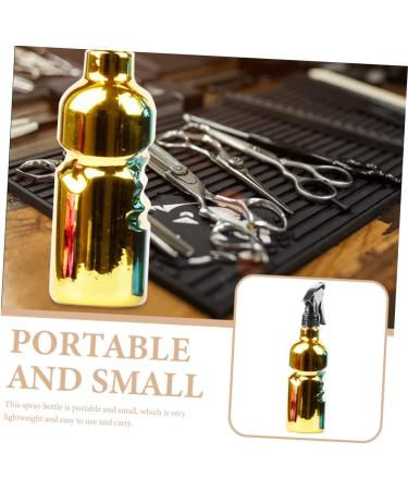 ABOOFAN Hair Salon Spray Bottle Travel Sprayer Container Mist Bottle Plant Water Spray Bottle for Plants Fine Water Mister Sprayer Pen Bottle Spray Makeup Spray Plastic Cosmetic Oil Head 23.5x6cm Golden - Buy Online on GoSupps.com