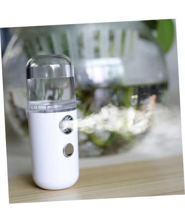 Baluue 2 Pcs Portable Humidifier Nano Mist Sprayer Clipper Guard Holder Mini Facial Sprayer Lash Tool White 10cmX4cmx2pcs - Buy Online on GoSupps.com