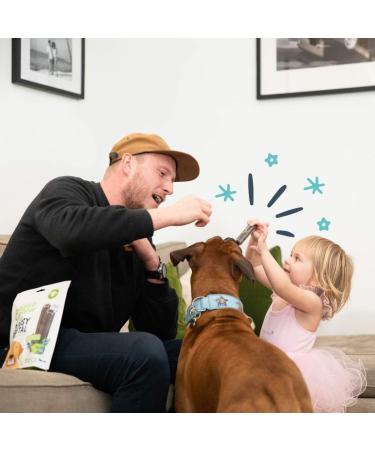 Edgard Cooper Dog Treats (Mint & Strawberry 7 Sticks x 8) Large One Per Day Low Calorie Long Lasting Chew Fresh Breath - Buy Online on GoSupps.com