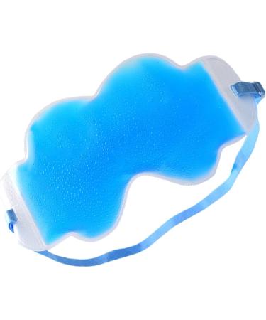 Gel Eye | Reusable Gel Eye - Transparent TPU Sleeping Aid Equipment for Home Business Business Trip Travel Car Blue - Buy Online on GoSupps.com