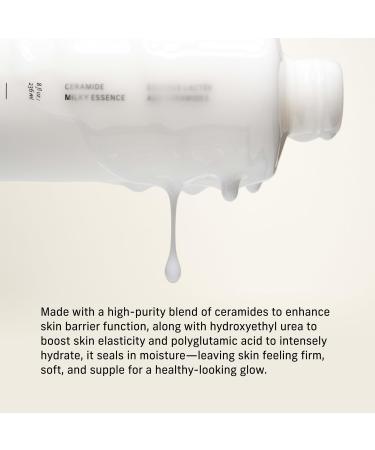 CYKLAR Ceramide Milky Essence Unscented Body Lotion for Dry Sensitive Skin Lightweight Hydrating Ceramide Moisturizer for Skin Barrier with Polyglutamic Acid & Hydroxyethyl Urea - 8 fl oz - Buy Online on GoSupps.com