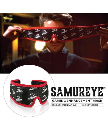 Bruder Samureye Gaming Enhancement Mask | Improve Gaming Performance and Reaction Times | Microwaveable Moist Heat | Rejuvenates and Refreshes Eyes | Adjustable and Hand Washable - Buy Online on GoSupps.com