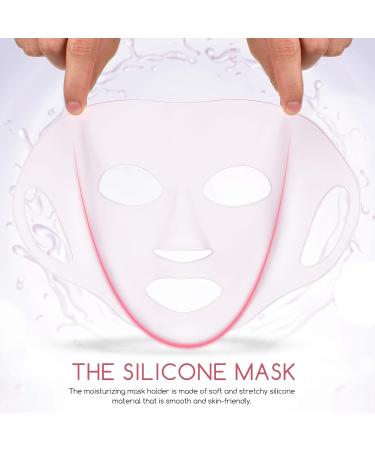 Zerodeko 5pi ces Masque Silicone R utilisable pour Visage avec Support et Protection Hydratante Lot de Masques Faciaux - Buy Online on GoSupps.com
