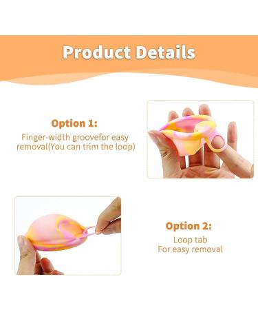 Leoeasy Menstrual Disc - Silicone Menstrual Cup Set for Sports & Swimming | Eco-Friendly Alternative to Tampons - Buy Online on GoSupps.com
