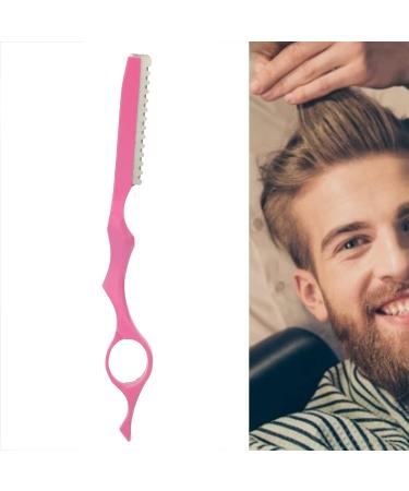 Professional Pink Hair Styling Razor - Stainless Steel Thinning Comb for Salon & Home Use - Buy Online on GoSupps.com