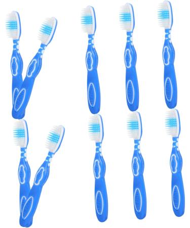 Buy TOVINANNA 30 STK Portable Plastic Toothbrush - Soft Handle Travel Toothbrush for Prison & Everyday Use - Durable Nylon Compact Design Blue (3 Pack) - Buy Online on GoSupps.com