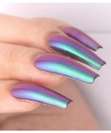 Major Dijit Chameleon Holographic Glitter Nail Polish - Quick Dry Fantasy Color Varnish - Buy Online on GoSupps.com