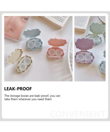 HEALLILY Cloud Care Box: Stylish Contact Lens Holder Set - Travel-Friendly Lens Container for Colored Contacts - Buy Online on GoSupps.com