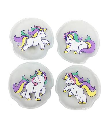 Unicorn hand warmer set of 4 - Secret Santa gift hand warmer pocket heating pad