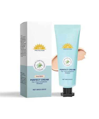 Clawrex Cream All Over Complexion Perfector Body Coverage Perfector with SPF30+ Full Coverage CC Cream Foundation longlasting waterproof coverage cream Evens Skin Hydrating 80 g ivory