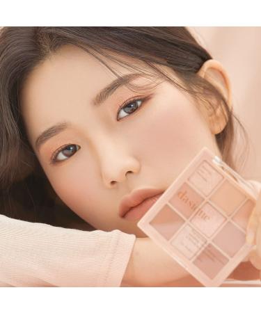 Dasique Shadow Palette 05 Sunset Muhly - 9 Cruelty-Free Blendable Shades in Matte and Shimmer Finishes - Buy Online on GoSupps.com