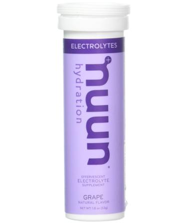 Nuun Bev Tube Grape Tablet 10 ct