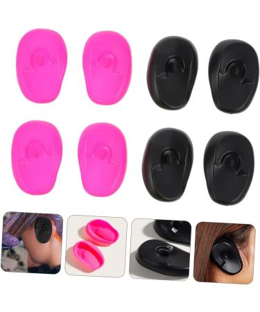 KALLORY Shower Shield 8pcs Earmuffs Ear Shower Caps Ear Protectors Cover Hairdressing Earmuff Heat Protector Hanging Ears - Buy Online on GoSupps.com