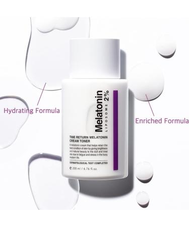 MAXCLINIC Time Return Melatonin Cream Toner - Overnight Moisturizer with Cherry Celery Water - Buy Online on GoSupps.com