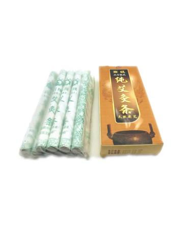 BUNIQ Moxibustion Sticks Piece Moxa 10 Pieces Pure Moxa Rolls Bar Moxibustion Stick Pain Relief