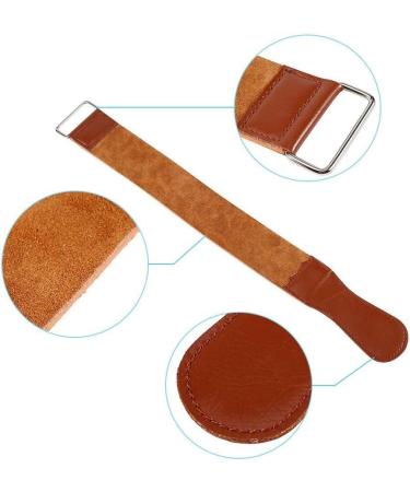 Premium Real Leather String Straps for Barber Razors - Durable & Sharp Folding Knife Accessories - Buy Online on GoSupps.com