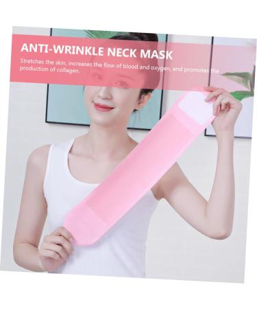 CIYODO Neck Pad Facial Mask Chest Wrinkle Tape Anti- Wrinkle Neck Patches Patches for Wrinkles Neck Treatment Collar Neck Pads Wrinkle Neck Pad Pink Neck Strap - Buy Online on GoSupps.com
