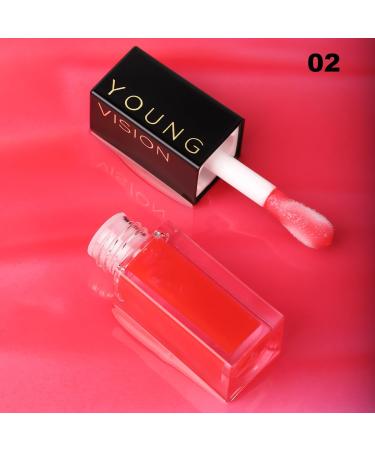 YOUNG VISION Lip Glow Oil - Moisturizing Lip Gloss with Jojoba Seed Oil for Plumping Shine | Shop Internationally - Buy Online on GoSupps.com