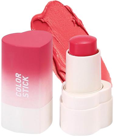 Blush Cheek Balm Makeup 8g | Facial Beauty Accessory Buildable Intensity for Travel Picnics Evenings Out Morning Routine Outdoor Activities - Buy Online on GoSupps.com