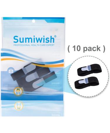 Sumiwish Toe Straighten Bandages | 10-Pack Toe Wraps & Splints for Overlapping Crooked & Bent Toes | Cushioned Brace for Men & Women - International Shipping Available - Buy Online on GoSupps.com