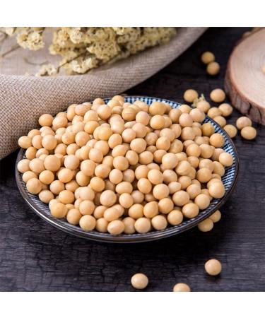 Organic Non-GMO 17.6oz Bulk Soybeans - Vegan Friendly Dry Soybeans for Soy Milk and Tofu - Buy Online on GoSupps.com