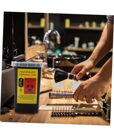 Minkissy 8 STK Blade Storage Box - Eco-Friendly Barber Razor Blade Dispenser & Recycling Container - Buy Online on GoSupps.com