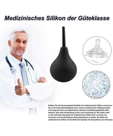 Emotionlin 160ml Anal & Vaginal Rinse - Medical Silicone for Effective Cleaning & Intimate Hygiene - Fast International Shipping - Buy Online on GoSupps.com