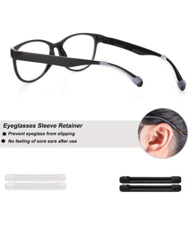 14 Pairs Silicone Anti-Slip Glasses Ear Hooks | Comfort Bracket Tip & Elastic Ear Pads for Sports & Reading Glasses - Buy Online on GoSupps.com