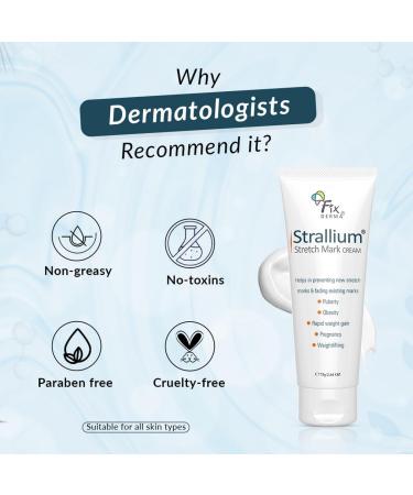 Best Stretch Mark Cream for Pregnancy & Body - Moisturizing 75g Cream for Stomach Thighs & More - Buy Online on GoSupps.com