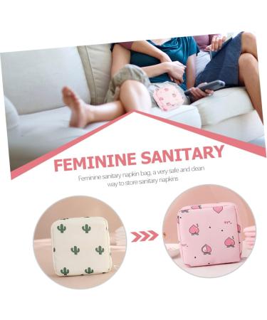Lurrose 8-Piece Storage Bag Set for Women's Bandages & Menstrual Products | Oxford Fabric Cosmetics Organizer | Ideal for Girls & Travel - Buy Online on GoSupps.com