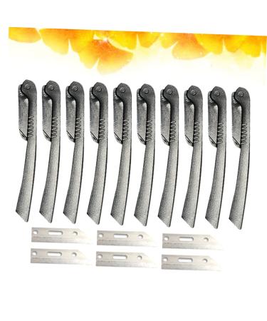 Minkissy Eyebrow Removal & Dermaplaning Tool Kit - 10-Piece Beauty Face Razor Set for Flawless Skin | International Shipping - Buy Online on GoSupps.com