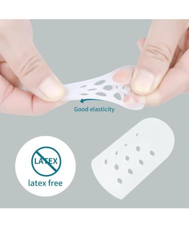 Toe Sleeve Gel S Size - 10 Pcs Breathable Protector for Ingrown Toenails Corns & Blisters | Relief for Hammer Toes & Friction - Shop Now - Buy Online on GoSupps.com