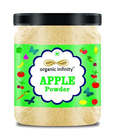 Green Velly Indian Organic Infinity Apple Fruit Shake Powder | Dry, No Added Sugars and Preservatives - 100 GM by Organic Infinity