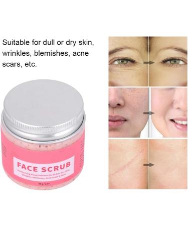 Facial Hydrating Scrub Cream Pore Cleansing Exfoliator Natural Dead Skin Remover Cream for Gentle Smooth Skin - Buy Online on GoSupps.com